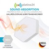 Sound Absorber 3D Set of Basotect® G+ Acoustic Elements with