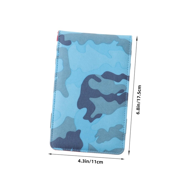 WHAMVOX Golf Scorebook Stylish Camouflage Cover Compact and Lightweight Scorecards