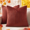 Kevin Textile Corduroy Cushion Covers 45 x 45 cm Set
