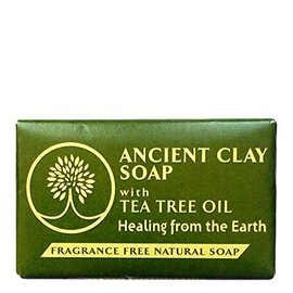 Ancient Clay Soap with Tea Tree Oil Zion Health 6 oz Bar Soap