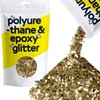 Hemway Resin Glitter Gold and Iridescent Mix 100g Mixed Chunky