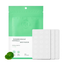 PURITO Seoul Wonder Releaf Centella Spot Parche, Coreano Centella, Para Piel Sensible, Calmante, Parches De Espinillas Para La Cara, Pegatinas Spot,  
