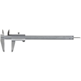 Mitutoyo 530-105 Vernier Calipers, Stainless Steel, for Inside, Outside, Depth and Step Measurements, Inch, 0"-6" Range, +/-0.0015" Accuracy, 0.001" Resolution, 1.58" Jaw Depth