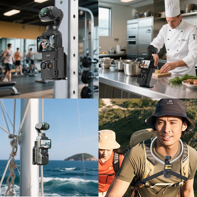 Magnetic Mount Stand Compatible with DJI Osmo Pocket 3, Upgraded