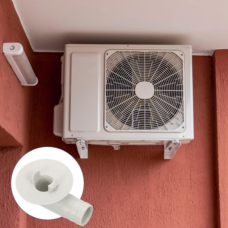 sourcing map 5Pcs Air Conditioner Drain Hose Connector Elbow Fitting