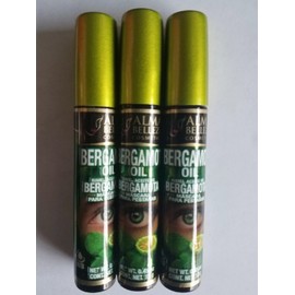 3 MASCARA FOR EYELASHES BERGAMOT OIL ALMA BELLEZA COSMETICS 100 % WATERPROOF