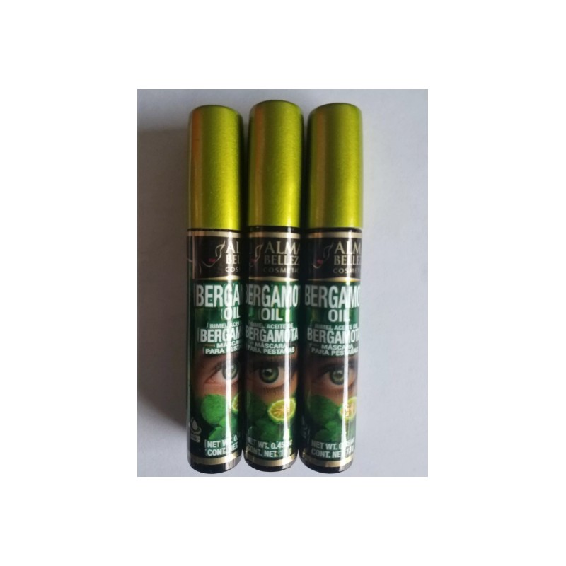 3 MASCARA FOR EYELASHES BERGAMOT OIL ALMA BELLEZA COSMETICS 100