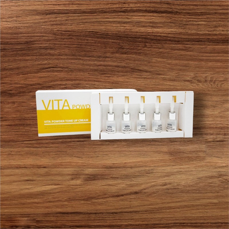 Merry Kit/ Vita Powder Tone Up Whitening Cream 2g x