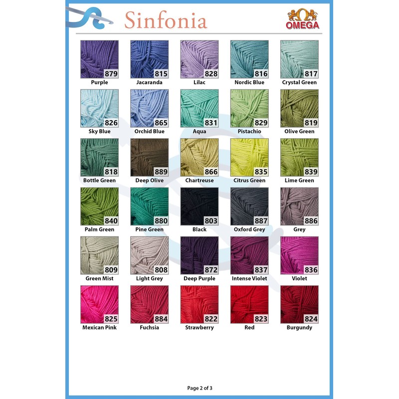 Hilaza Sinfonía Marca Omega (Burdeos)