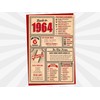 60th Birthday Card - Back in 1964 In This Year