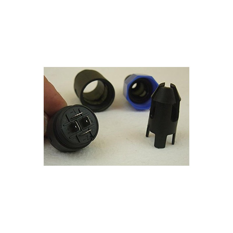 2x Adam Hall 7874 PA Loudspeaker Cable Connector 4 Pole