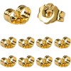 Hlawd 14K Gold Earring Backs Replacements - Hypoallergenic Earring Backs