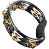 Meinl Percussion Traditional Tambourine, Handheld Half-Moon Shape with Synthetic Frame