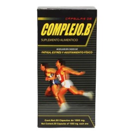 Complejo Capsulas 1000mg Deportistas Alto Rendimiento Vita Sabor Insaboro