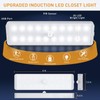 LED Closet Light, Newest 20LEDs Dimmer USB Rechargeable Motion Sensor
