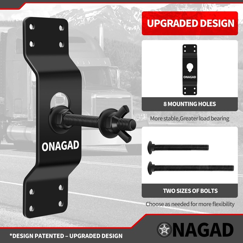 Wall Mount Spare Tire Holder Mount, Upgraded Spare Wheel Carrier,