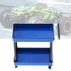 Mini 2‑Tier Tools Storage Trolley Mobile Workshop Garage Repair RC