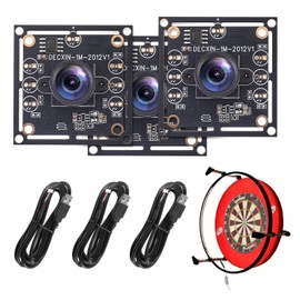 Nastopee Ov9732 Camera Module 100°, Car Darts Camera System Ov9732, 1280 x 720 30 Fps, with 2 m Cable, Compatible with Autodart Camera System