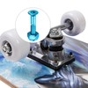 PATIKIL 1" Skateboard Hardware Bolts 8 Sets Carbon Steel Truck