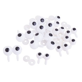 VBS Set of 12 Large Eyes Cuddly Toys Stuffed Animals