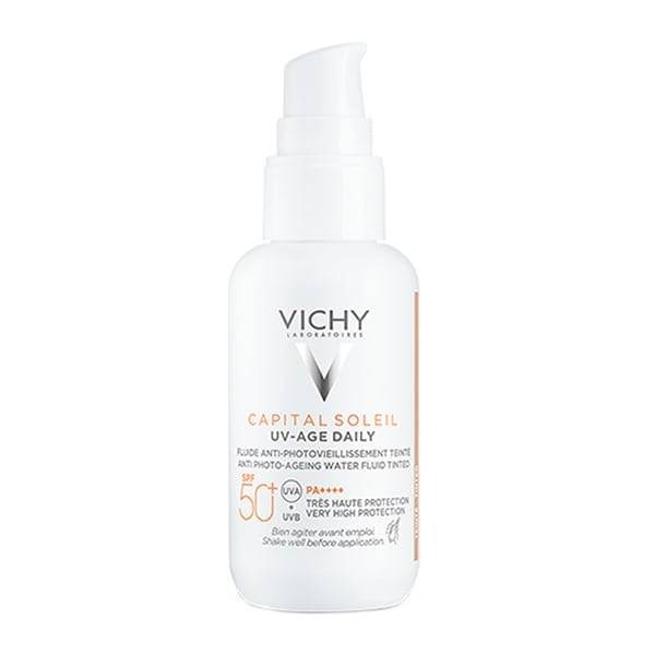 VICHY CAPITAL SOLEIL UV-AGE DAILY SPF50+ TINTED LIGHT 40ML