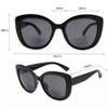 VITENZI Gafas de sol bifocales de gran tamaño para lectores