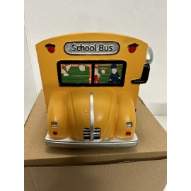 Nancy Pew Cute School Bus Planter - Or Multiply Use