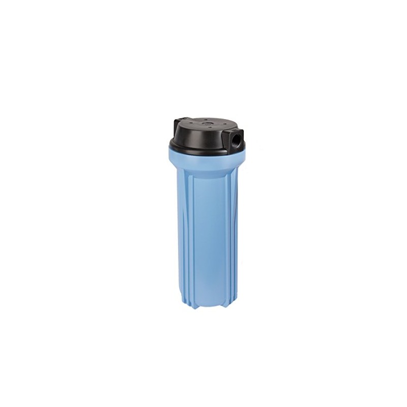Hydronix HF45-20BLBK15 4.5" x 20" Water Filter Housing, Whole House