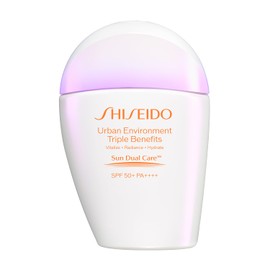Shiseido Suncare Urban Triple Beauty Suncare Emulsion 1.0 fl oz (30 ml) SPF50+ PA+++ | Sunscreen / UV | Milk Type, UV Protection (for Face) Moisturizing