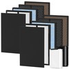 FCFMY 2 Packs 8L HEPA Carbon Replacement Filters Set Compatible