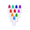 10pcs10ml Lab Dropping Bottles,Squeezable Plastic Liquid Dropper Bottles,Empty Eye Liquid