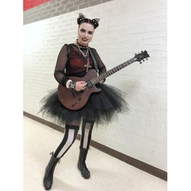 GOOBGS Musever 1950s Vintage Ballet Bubble Skirt Tulle Petticoat Puffy Tutu Black Large/X-Large