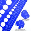 Hoteam 2 Pieces Nut Bolt Thread Gauge Checker Plastic Bolt