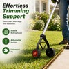 Adjustable Trimmer Support Wheel for Lawn Edging – Universal Auxiliary