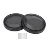 Motorcycle Speaker Mesh Cover Grille Saddlebag Lid Motors Audio Accessory