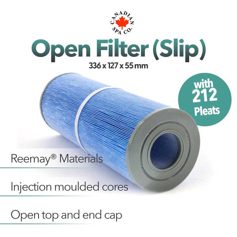 CANADIAN SPA CO. Whirl Pool Filter Open, 336 x 127