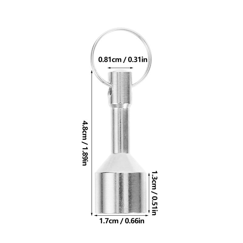 Ipetboom Gold and Silver Tester Keychain Magnetic Metal Inspector, Compact