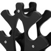 Gaeirt 3 Tier Dumbbell Rack, Durable Support Frame for Dumbbells