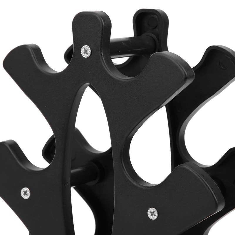 Gaeirt 3 Tier Dumbbell Rack, Durable Support Frame for Dumbbells