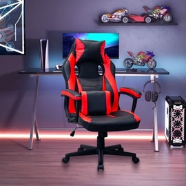 Genérico Silla Gamer ErgonomicaSilla de Oficina ejecutiva giratoria reclinable de Respaldo Alto                                                       