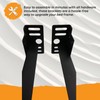 Kings Brand Furniture Bed Frame Footboard Extension Brackets Set of