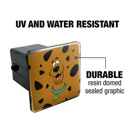 GRAPHICS & MORE Scooby-Doo Spots Tow Trailer Hitch Cover Plug Insert