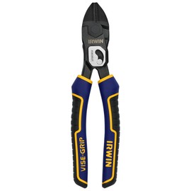IRWIN VISE-GRIP Pliers, PowerSlot High Leverage Diagonal, 8 Inch (IWHT84001)