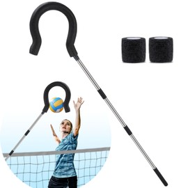 Volleyball Spike Trainer with Adjustable Height & Real Ball Feel -Hitting Training Equipment for Spiking, Jumping, and Serving Practice -Lightweight,Non-Slip Design/Durable- Perfect for Beginners/Pros