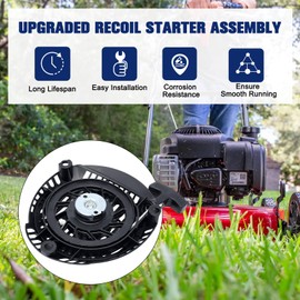 Powtol 14 165 20-S Recoil Starter for Kohler Toro Poulan 6.5 6.75 7.75 8.0 149cc 173cc XT650 XT675 XT775 XT800 Recycler Engine Lawn Mower Pull Start Replace for 14 165 20S Pull Start Assembly