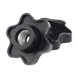 Yudesun Hardware Accessories Star Handle Nut - M6 M8 M10 M12 M14 M16 Plastic Head Clamping Nuts Star Button Internal Thread Hand Buttons Handle 5/10 Pieces