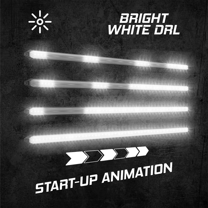 XKGLOW 11" Switchback Grill Lights With Start-up Animation & Sequential