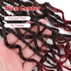 Senegalese Twist Crochet Hair with Curly Ends - 12 Inch