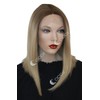 CiCiCa-“KATE”, Synthetic Lace Front Wigs, Soft Lace Wig, 16 Inches