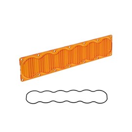 Baja Designs Lens Kit for OnX6 Series LED Light Bar - Optical Lens with Silicone O-Ring, Easy Installation, Waterproof, Dustproof (Wide Cornering Beam, Factory Amber)